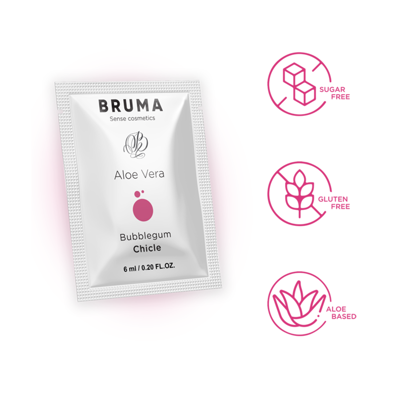 BRUMA - GEL SCORREVOLE ALOE VERA GUSTO BUBBLEGUM 6 ML - immagine 3