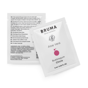 BRUMA – 6 ML GEL DESLIZANTE CON ALOE VERA SABOR A CHICLE