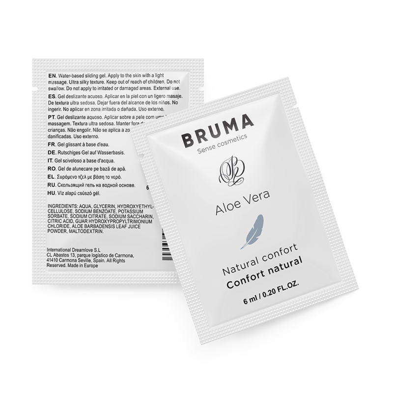 BRUMA – ALOE VERA GEL SCORREVOLE NATURALE CONFORT 6 ML BRUMA – ALOE VERA GEL SCORREVOLE NATURALE CONFORT 6 ML
