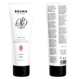 BRUMA – GEL DESLIZANTE CON ALOE VERA SABOR A NUBE 100 ML