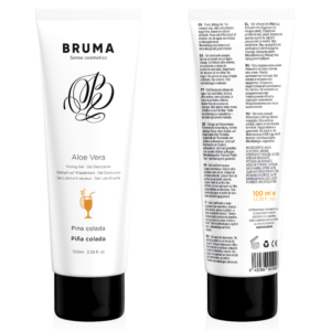 BRUMA – GEL DESLIZANTE CON ALOE VERA SABOR A PIÑA COLADA 100 ML