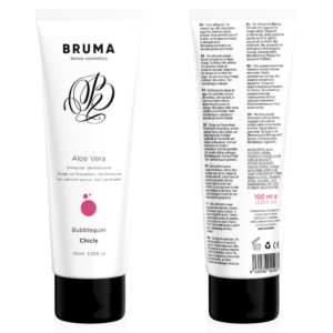 BRUMA – GEL DESLIZANTE CON ALOE VERA SABOR A CHICLE 100 ML