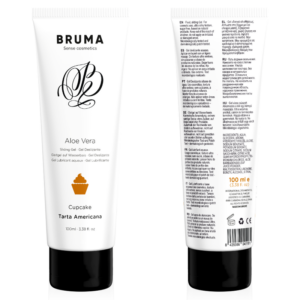BRUMA – GEL DESLIZANTE CON ALOE VERA SABOR A TARTA AMERICANA 100 ML