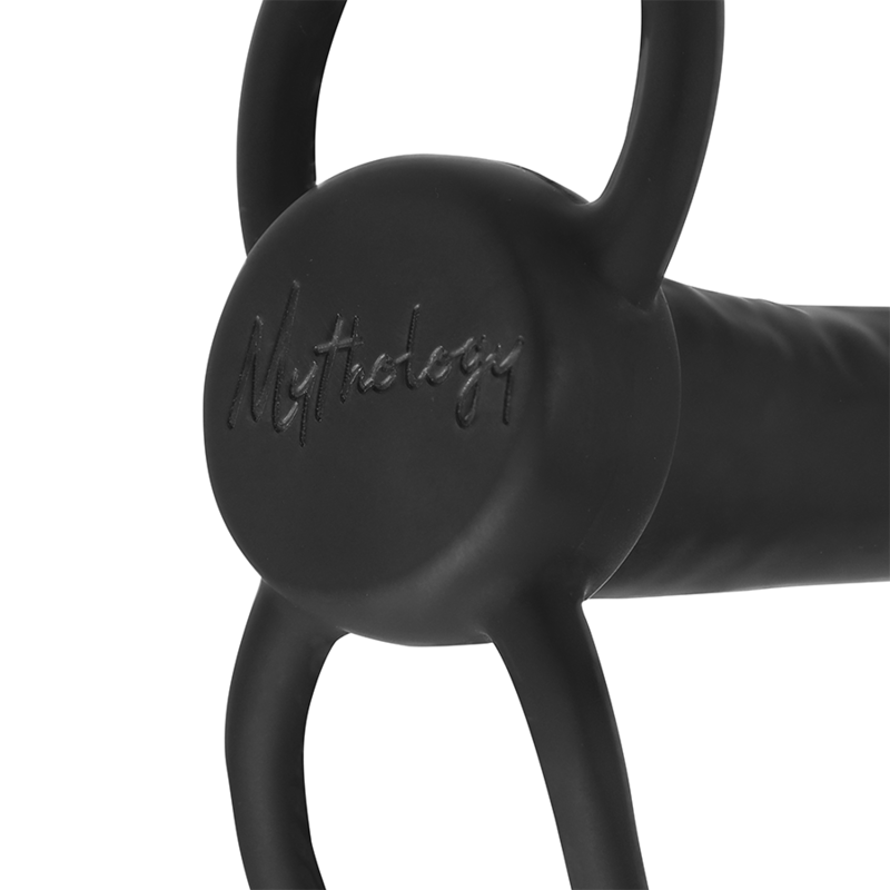 MYTHOLOGY - DILDO ANALE COBI ONYX CON ANELLO PER CAZZO E TESTICOLI 13 CM IN SILICONE - immagine 6