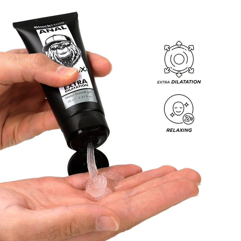 BLACK HOLE - GEL DILATANTE ANALE A BASE D'ACQUA 70 ML - immagine 7