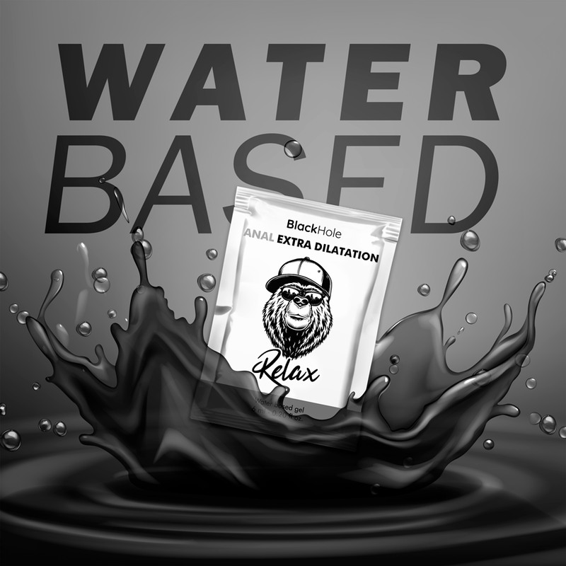 BLACK HOLE - GEL A BASE D'ACQUA EXTRA DILATAZIONE 6 ML MONODOSE - immagine 2