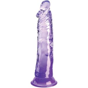 KING COCK – CLEAR PENE REALISTICO 19.7 CM VIOLA