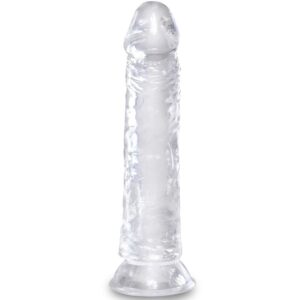 KING COCK – PENE REALISTICO CHIARO 19.7 CM TRASPARENTE