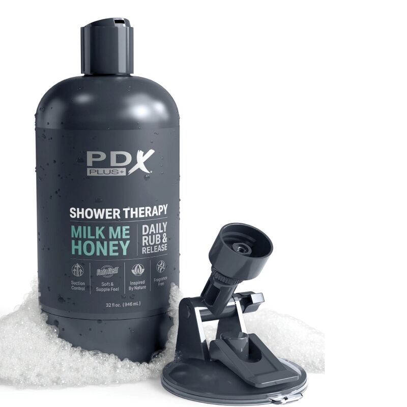PDX PLUS - MASTURBATORE STROKER DESIGN DISCRETO DEL FLACONE DI SHAMPOO MILK ME HONEY - immagine 4