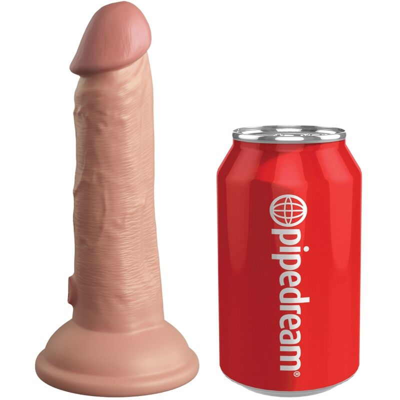 KING COCK – ELITE DILDO REALISTICO VIBRANTE E SILICONE 15.2 CM KING COCK – ELITE DILDO REALISTICO VIBRANTE E SILICONE 15.2 CM