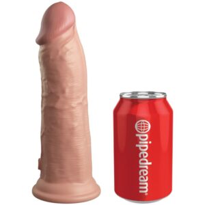 KING COCK – ELITE DILDO REALISTICO VIBRANTE E SILICONE 20.3 CM