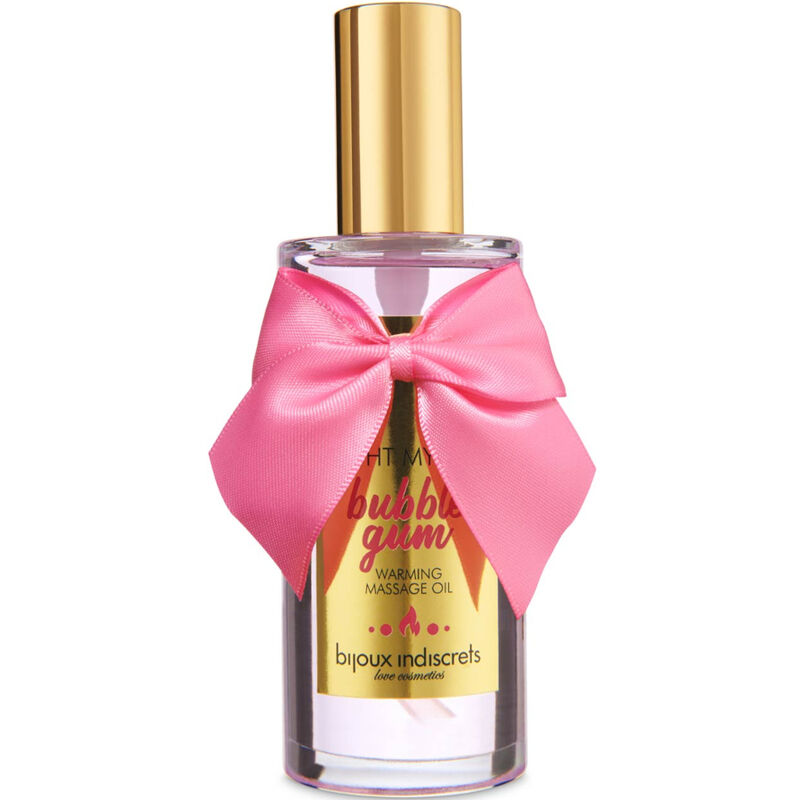 BIJOUX – INDISCRETS LIGHT MY FIRE OLIO DA MASSAGGIO EFFETTO CALORE GUSTO GOMMA BIJOUX – INDISCRETS LIGHT MY FIRE OLIO DA MASSAGGIO EFFETTO CALORE GUSTO GOMMA