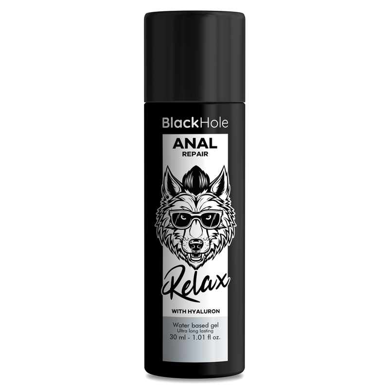 BLACK HOLE – RIPARATORE ANALE A BASE D’ACQUA RELAX CON IALURONICO 30 ML