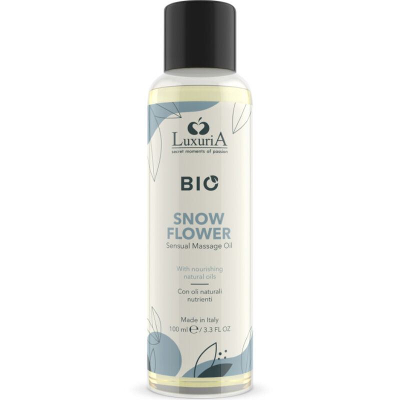 INTIMATELINE LUXURIA – OLIO DA MASSAGGIO AI FIORI DI NEVE BIO 100 ML