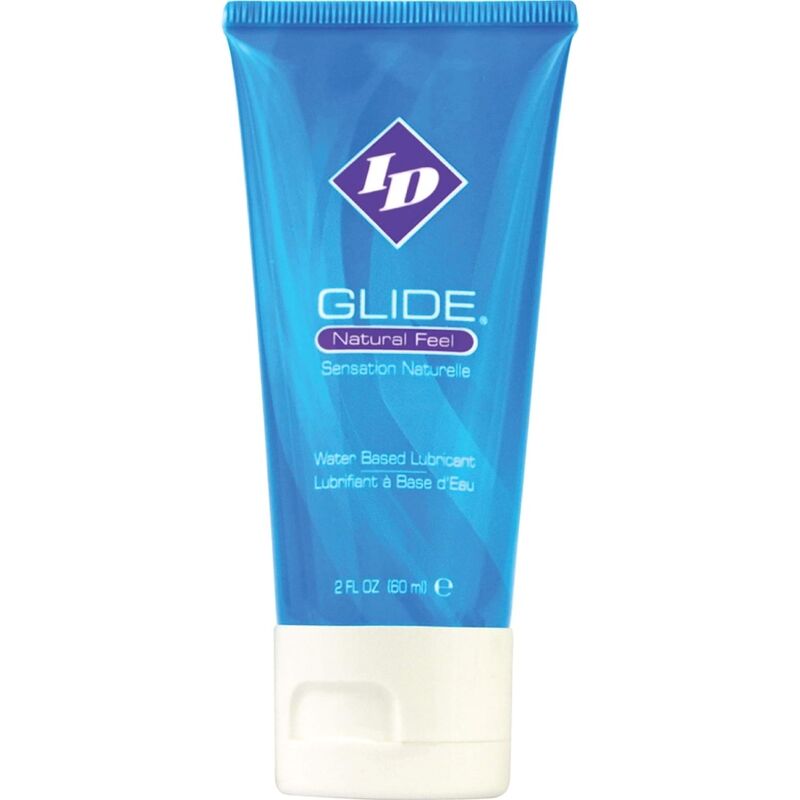 ID GLIDE – LUBRIFICANTE A BASE ACQUA DA VIAGGIO ULTRA LUNGA DURATA TUBO 60 ML