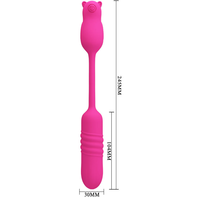 PRETTY LOVE - NOBIKUMA PROIETTORE VIBRANTE IN SILICONE ROSA - immagine 7