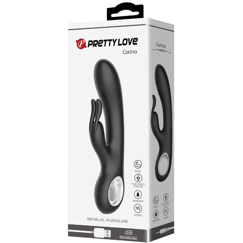 PRETTY LOVE - CARINA VIBRATORE CLITORIDE E STIMOLATORE PUNTO G - immagine 7
