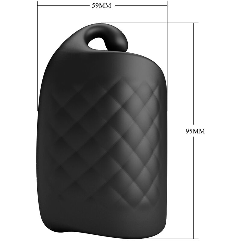 PRETTY LOVE - MASTURBATORE MANUALE PER GHIANDOLA VIBRATORE RICARICABILE - immagine 8