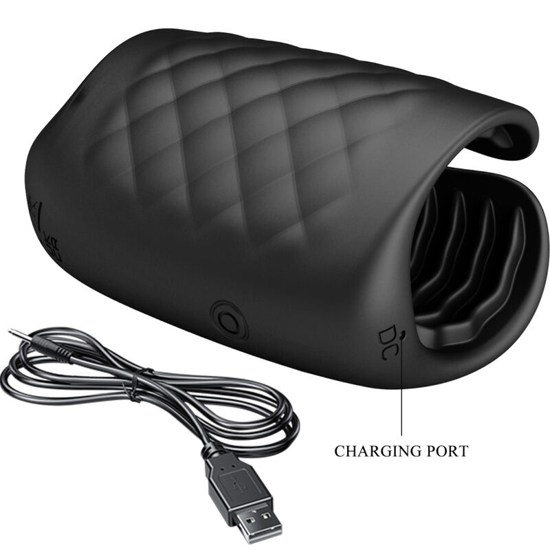 PRETTY LOVE - MASTURBATORE MANUALE PER GHIANDOLA VIBRATORE RICARICABILE - immagine 7