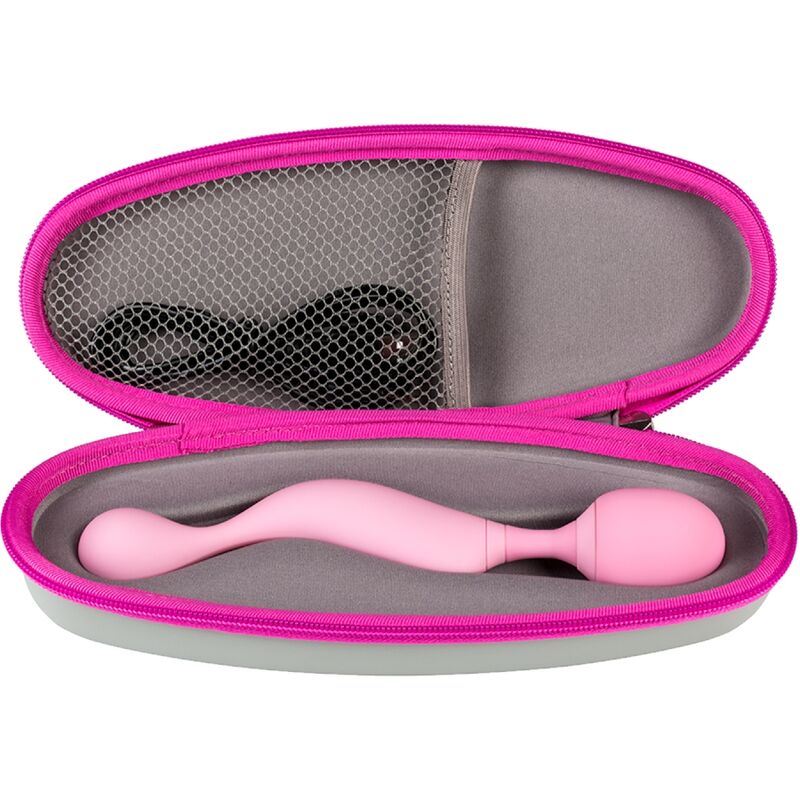 FEMINTIMATE - VIBRATORE IN SILICONE MASSAGGIATORE UNIVERSALE ROSA - immagine 3