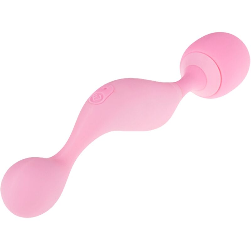 FEMINTIMATE - VIBRATORE IN SILICONE MASSAGGIATORE UNIVERSALE ROSA - immagine 2