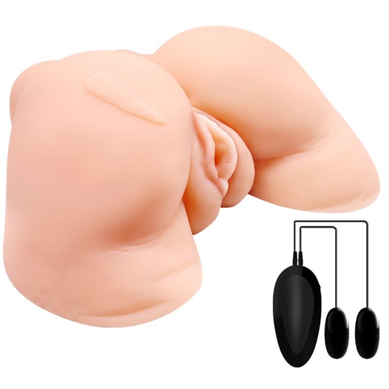 CRAZY BULL - VAGINA E ANO CON RETE REALISTICA CON VIBRAZIONE - immagine 9