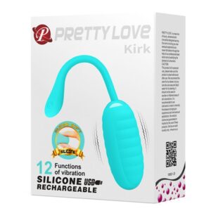 PRETTY LOVE – KIRK LIGHT GREEN UOVO VIBRANTE RICARICABILE