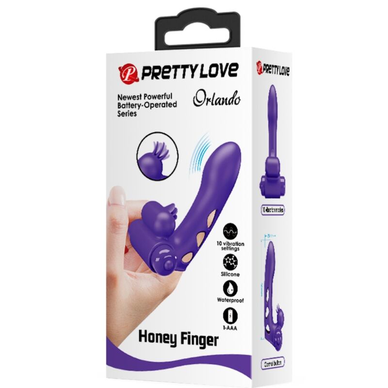 PRETTY LOVE - COPERTURA PER DITA VIBRATORE ORLANDO VIOLA - immagine 3