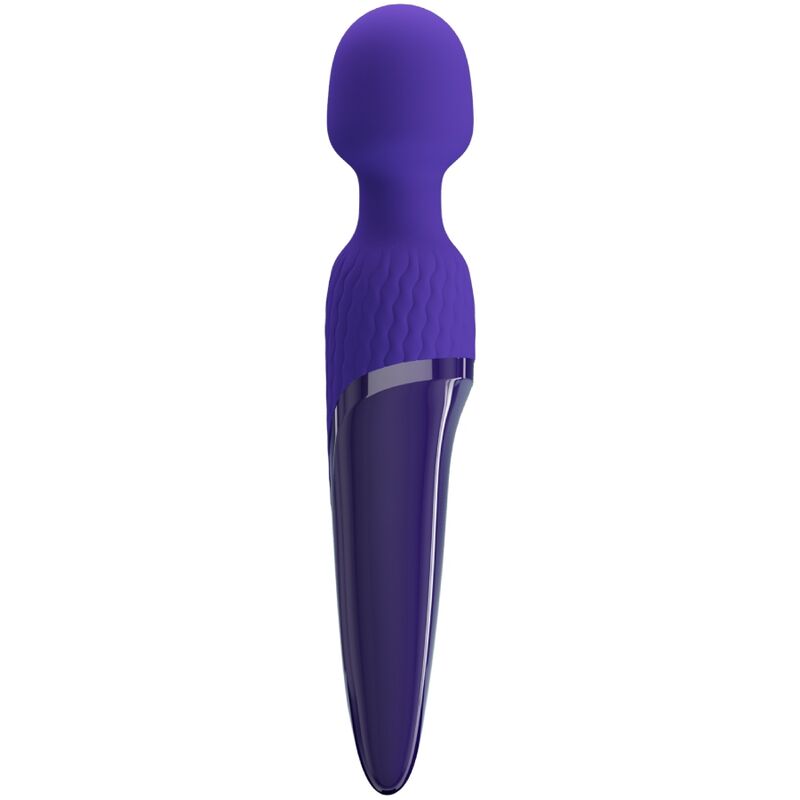 PRETTY LOVE - ANTONY YOUTH VIBRATORE WAND VIOLETTO EFFETTO CALORE - immagine 2