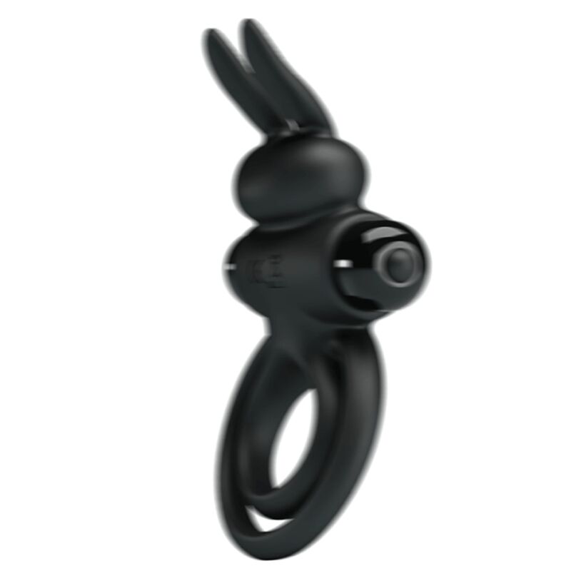 PRETTY LOVE - ANELLO VIBRATOR III RABBIT PER PENE NERO - immagine 3