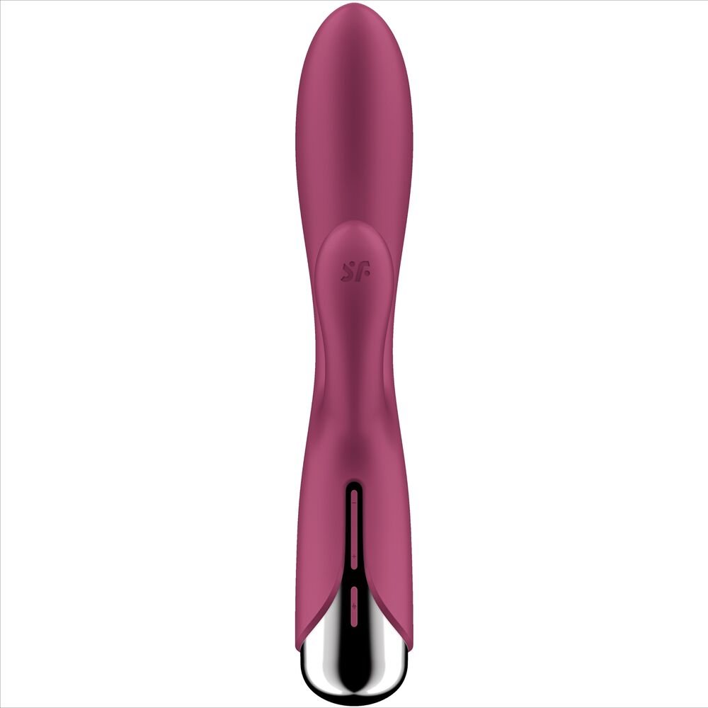 SATISFYER - SPINNING RABBIT 1 ESTIMULACION CLITORIS Y PUNTO G ROJO - immagine 3