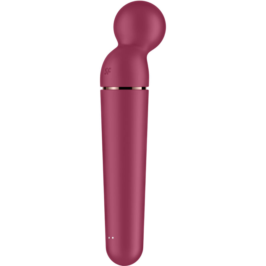SATISFYER - PLANET WAND-ER MASAJEADOR VIBRADOR BERRY - immagine 5