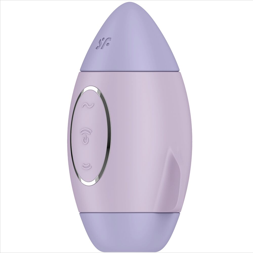SATISFYER - MISSION CONTROL LILA VIBRADOR PEQUEÑO DE DOBLE IMPULSO - immagine 5