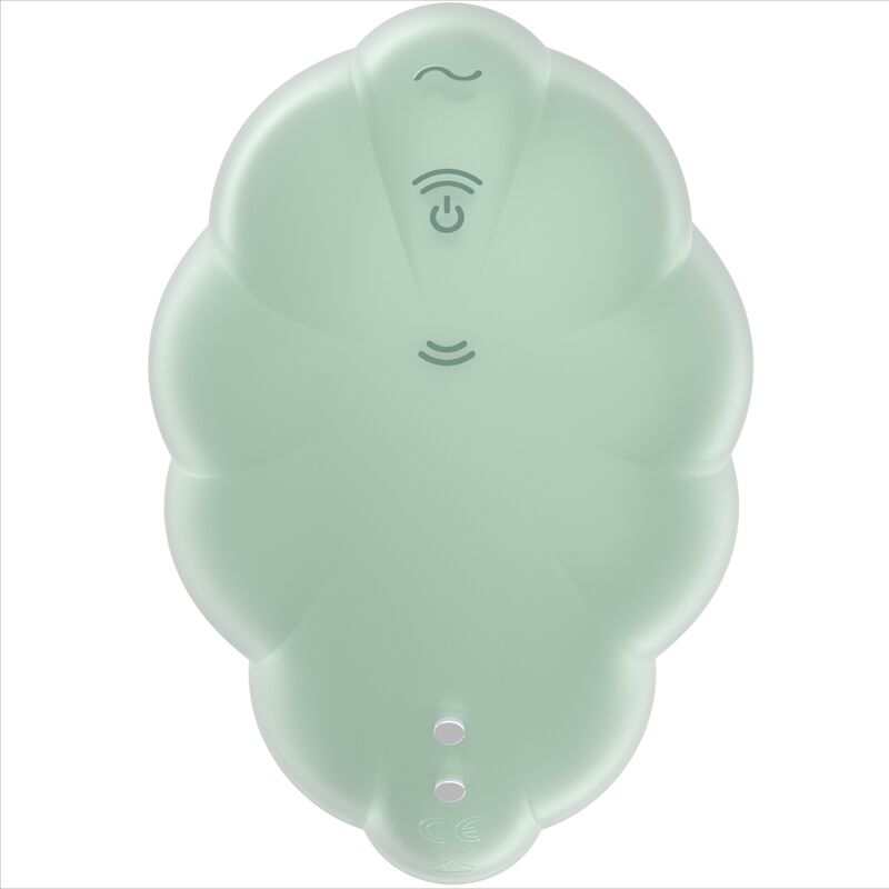 SATISFYER - CLOUD DANCER VERDE VIBRADOR AIR - immagine 3