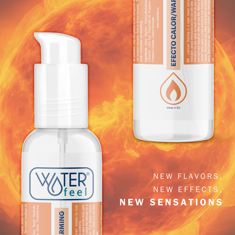 WATERFEEL - LUBRIFICANTE AD EFFETTO CALORE 150 ML - immagine 4