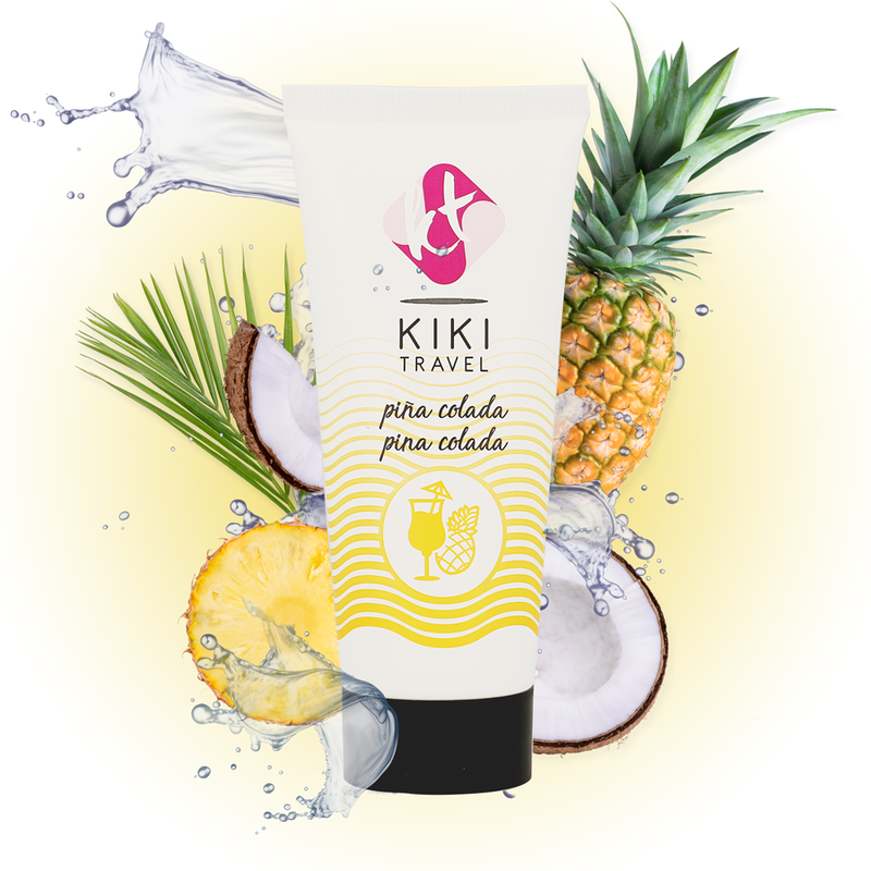 KIKÍ TRAVEL – PINA COLADA LUBRIFICANTE 50 ML KIKÍ TRAVEL – PINA COLADA LUBRIFICANTE 50 ML