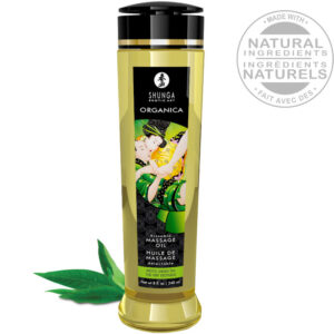 SHUNGA – OLIO DA MASSAGGIO BIOLOGICO TÈ VERDE 240 ML