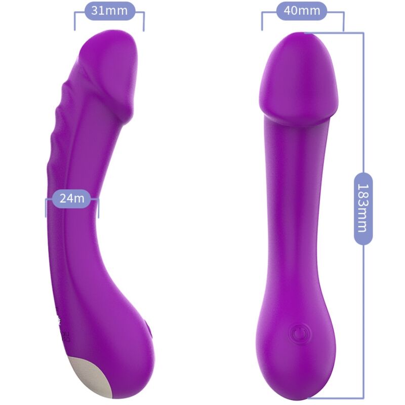 ARMONY - DILDO VIBRATORE G-SPOT IN SILICONE VIOLA - immagine 5