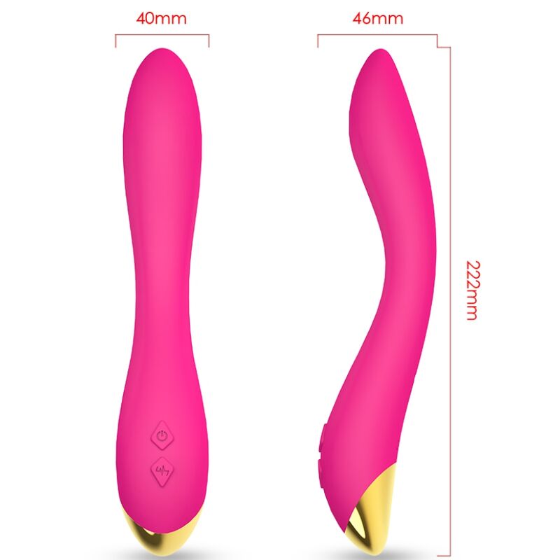 ARMONY - VIBRATORE FLAMINGO MULTIPOSIZIONE FUCSIA - immagine 2