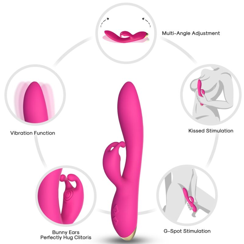 ARMONY - BONNIE VIBRATORE CONIGLIO FUCSIA - immagine 6