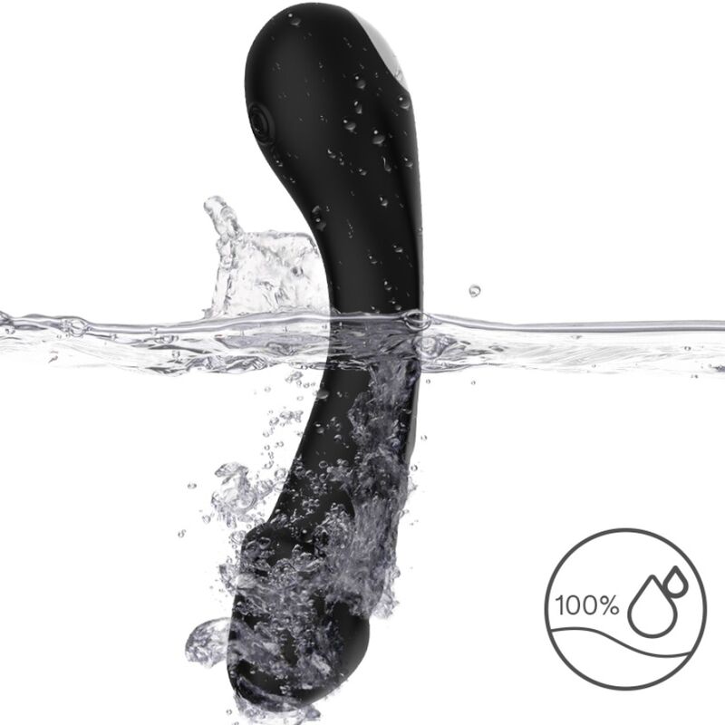 ARMONY - DILDO VIBRATORE G-SPOT IN SILICONE NERO - immagine 4