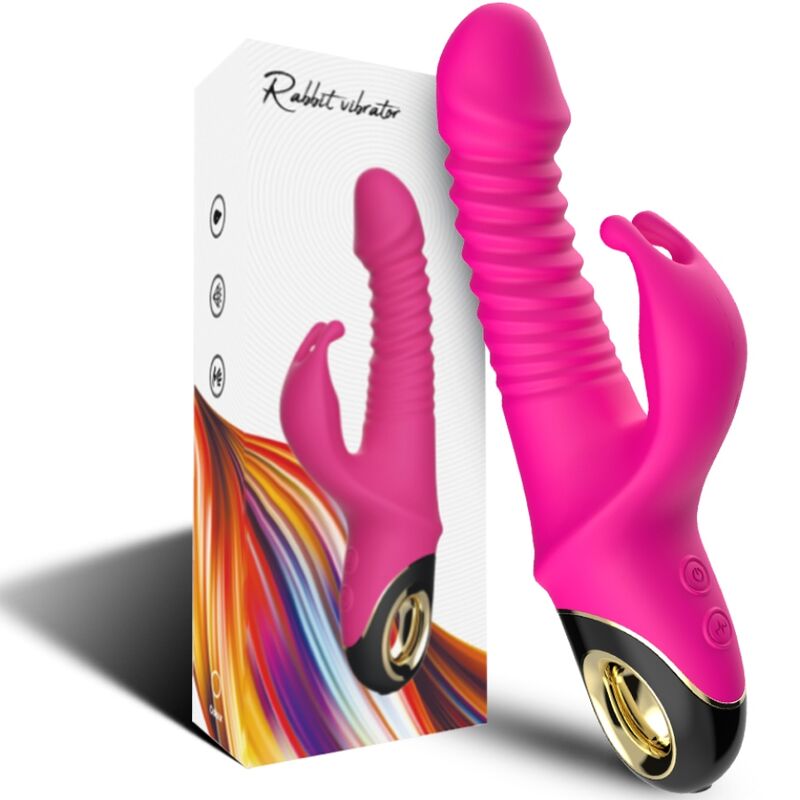 ARMONY - VIBRATORE ZING DILDO CONIGLIO FUCSIA - immagine 5