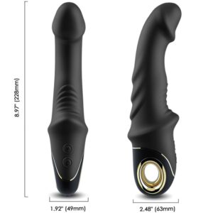 ARMONY – ROTATORE VIBRATORE DILDO JOYBLADE NERO