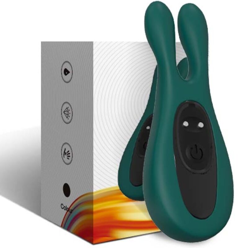 ARMONY - STIMOLATORE E VIBRATORE CONIGLIO VERDE - immagine 4