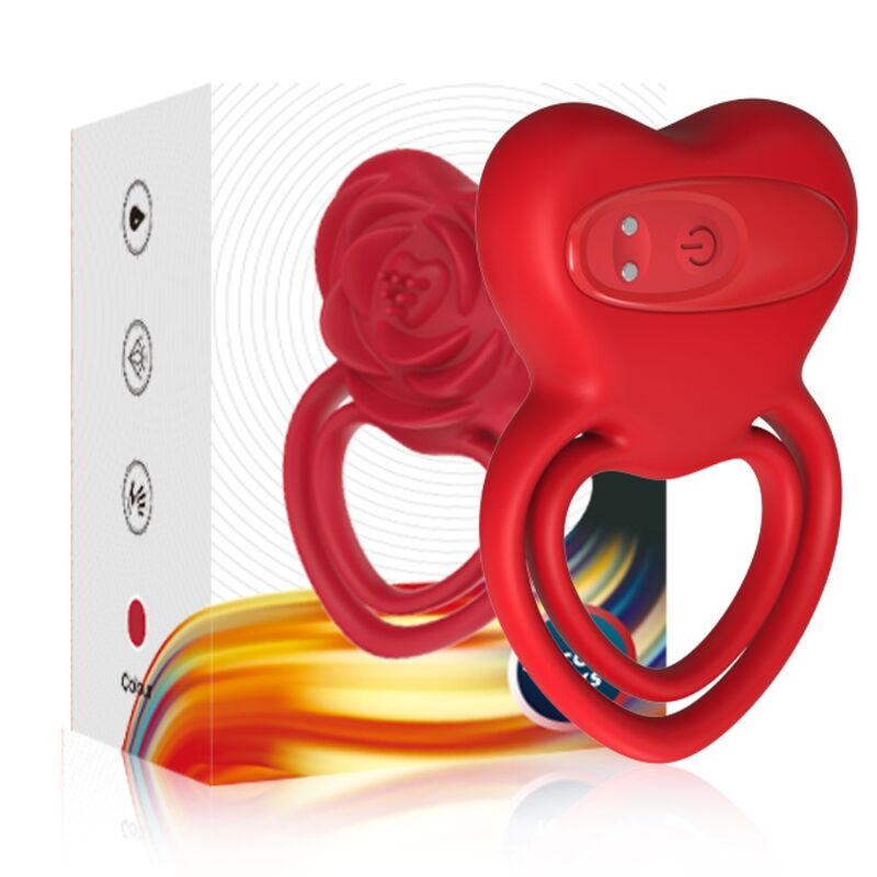 ARMONY - ANELLO VIBRATORE CUORE ROSSO - immagine 5