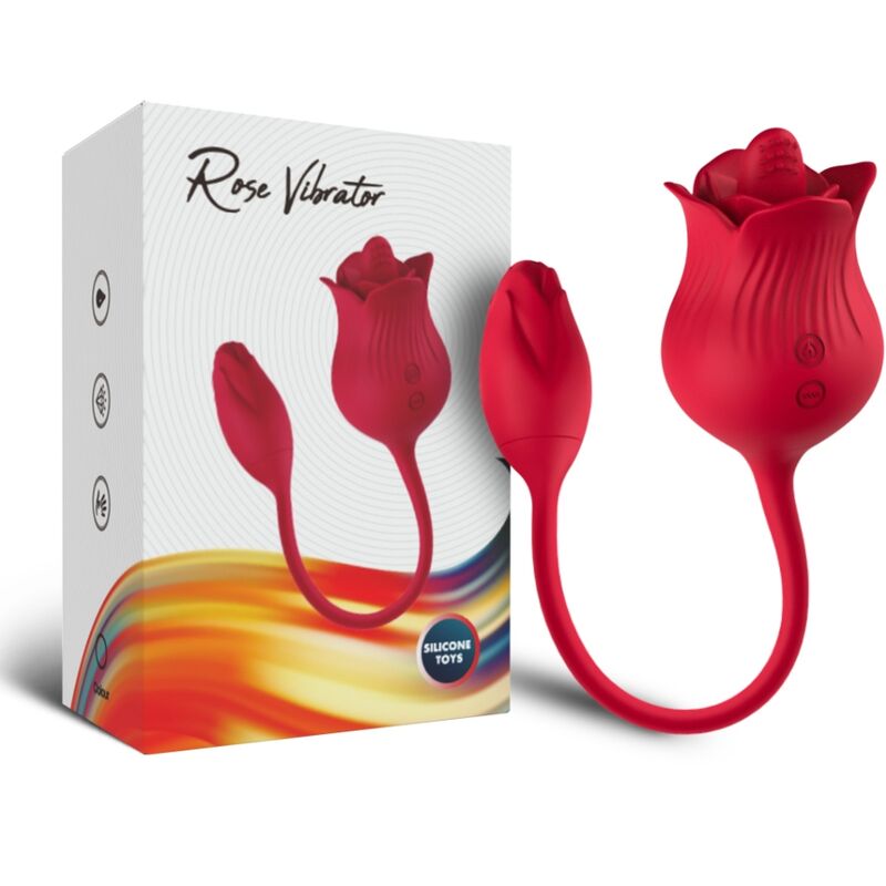 ARMONY - VIBRATORE ROSA CON COLA ROSSO - immagine 3