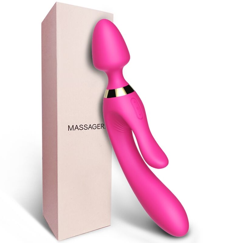 ARMONY - MASSAGGIATORE E VIBRATORE RABBIT FUCSIA - immagine 3