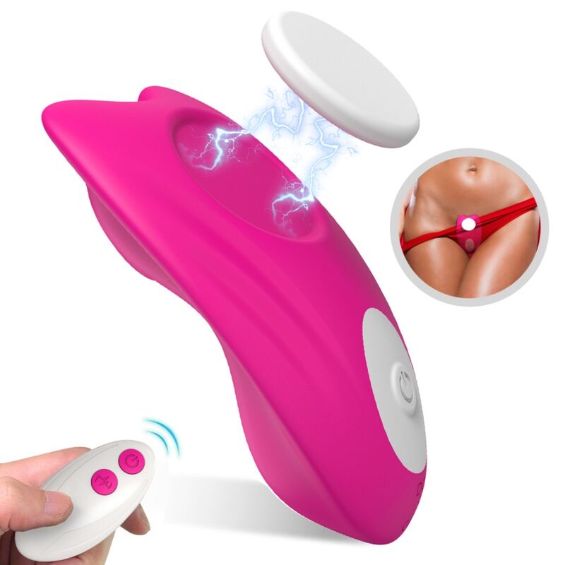 ARMONY – MUTANDINA INDOSSABILE CON VIBRATORE TELECOMANDO BUTTERFLY ROSA