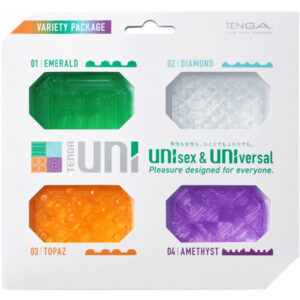 TENGA – CONFEZIONE DITALE MASTURBATORE UNI VARIETY 4 UNIT