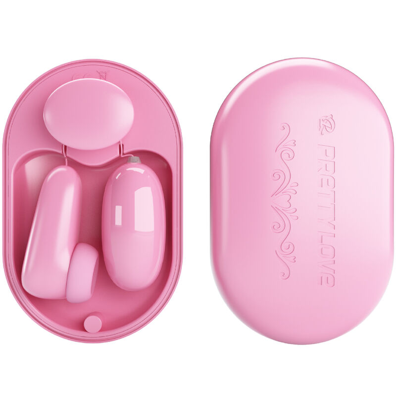 PRETTY LOVE - PROIETTILE VIBRANTE MAGIC BOX E STIMOLATORE ROSA - immagine 6